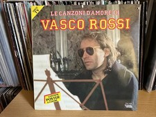 Vasco Rossi – Le Canzoni D'Amore Di Vasco Rossi LP 1985 NEAR MINT CON POSTER