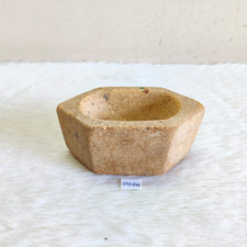 Mortaio In Pietra Gialla Fatta