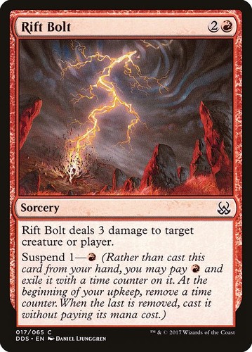 Mtg rift bolt - bolt, (017)