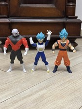 Dragon Ball Super Goku Vegeta Jiren Action Figure Collezione Kinder Pasqua 2024