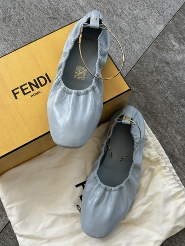 Scarpe ballerina fendi pelle - scarpe/ballerina,