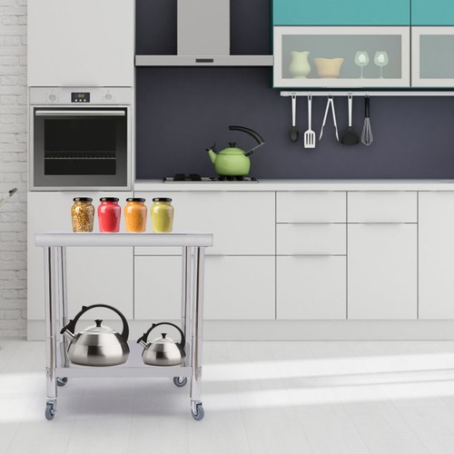Tavolo acciaio inox - tavolo, in