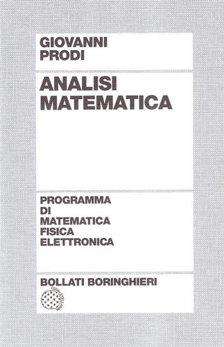 Analisi matematica prodi - matematica,