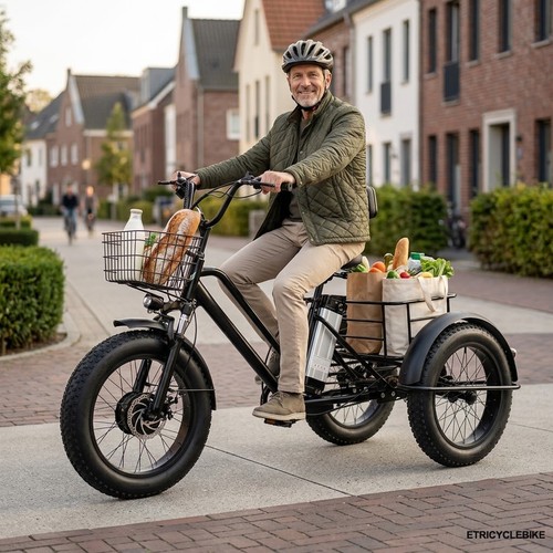 Bicicletta elettrica carico - bicicletta,