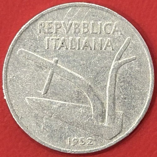 Moneta lire 1952 - moneta, "spighe"