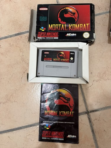 Mortal kombat snes - kombat, super