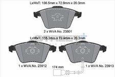 Pastiglie Freni AUDI A3