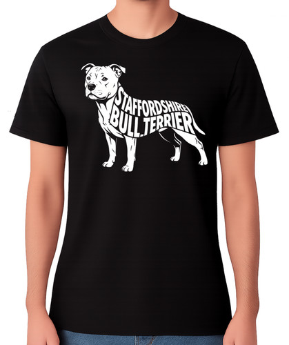 Maglietta staffordshire bull - maglietta,