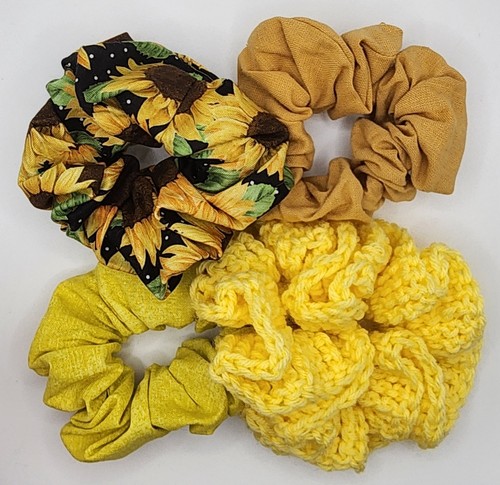 Set scrunchie fatto mano - set,