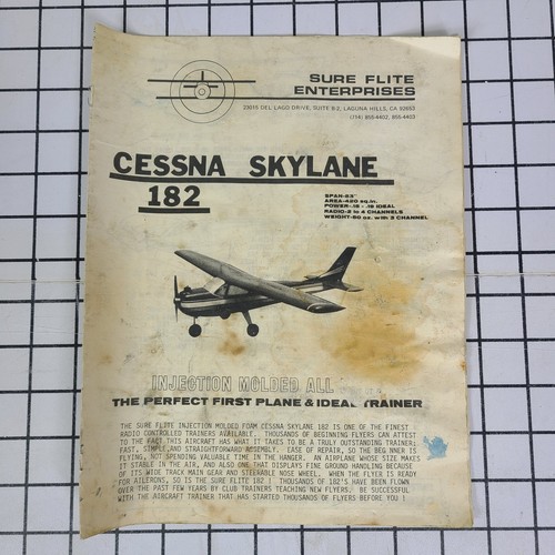 Sure flite products cessna - flite,