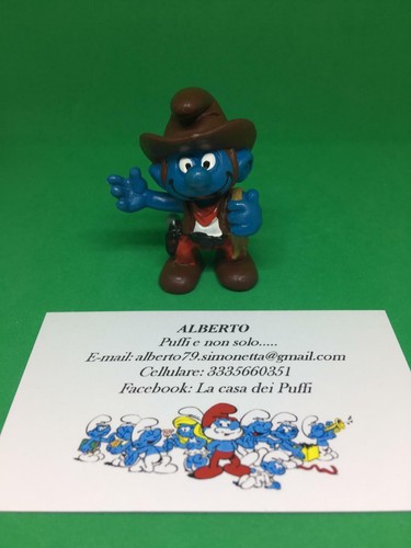 Puffi smurfs puffo - puffo, wester