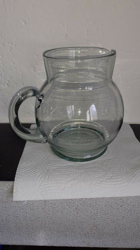 Caraffe vetro verde art deco - caraffe,