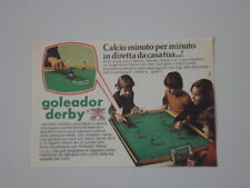 advertising Pubblicità 1976 HARBERT GOLEADOR DERBY