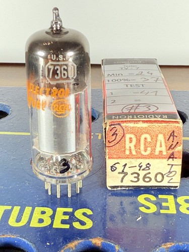 Tubo rca 7360 nos nuovo - nuovo, con