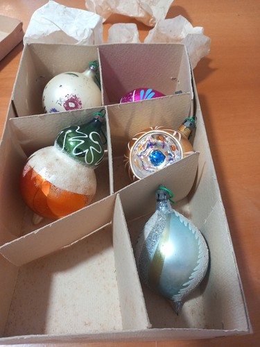 Palline natale vetro - palline,
