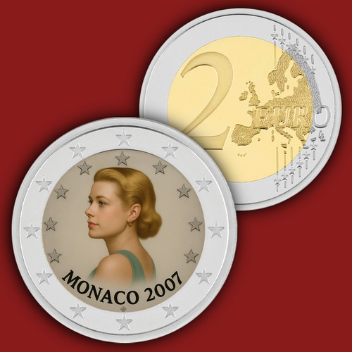 Monaco kelly grace - 2007, moneta