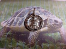 TARTARUGA ciondolo in Argento 925-produzione artigiana