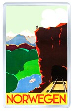 Norvegia Vintage Repro Fridge