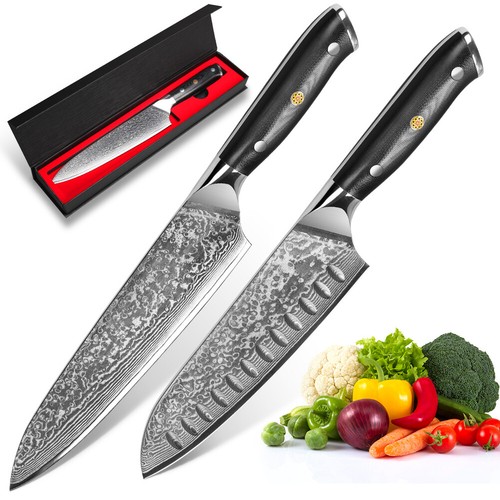 Set coltelli damascati - set,