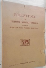 BOLLETTINO DI LEGISLAZIONE