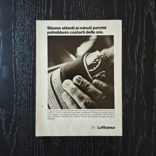 1981 lufthansa rolex gmt - lufthansa, /