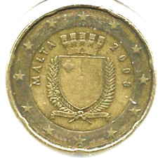 Malta 20 Cent de € 2008 km#