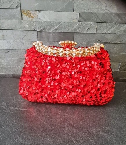 Pochette donna rossa