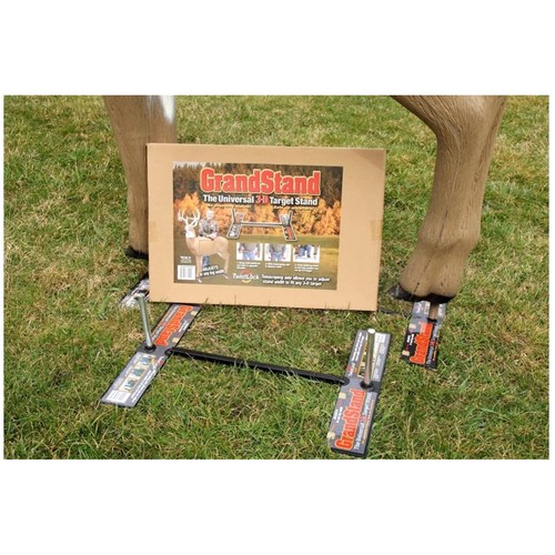 Adjustable target stand for - target, 3d