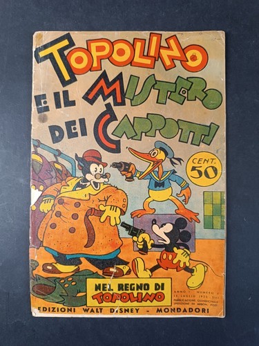 Fumetto topolino mistero - fumetto,