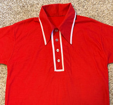Polo anni 70 manica corta uomo