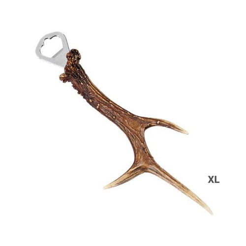 Apribottiglie vero corno - , di