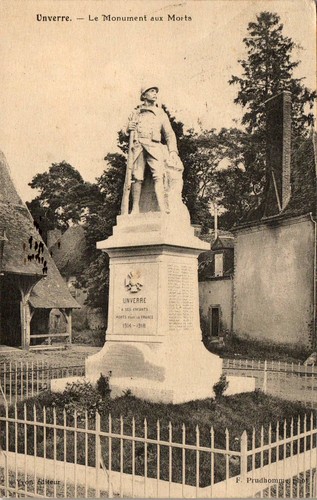 Unverre carte postale - 28,