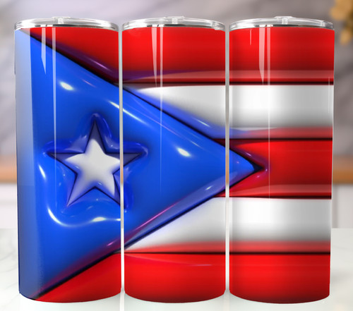 Bicchiere puerto rico gonfiato - bicchiere,