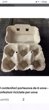 60 contenitori portauova da 6 uova - Confezioni per uova riciclate