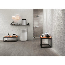 3D Angle White Matt 40x80