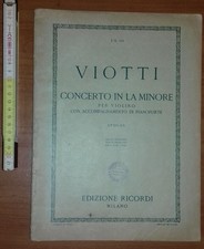 Viotti, Concerto in Lam per