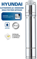 Pompa sommersa sommergibile acque chiare inox immersione pozzi pozzo artesiano