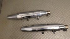 Harley Davidson Sportster XL 1200 R 883 lattine terminali di scarico (superiore + inferiore) standard
