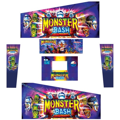 Stickers monster bash pour - monster,