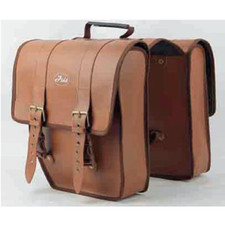 IRIS ATALA BORSE POSTERIORI AL PORTAPACCHI BICI SIMIL CUOIO ECOPELLE HONEY