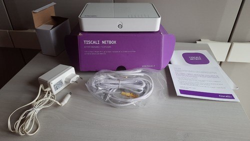 Tiscali netbox modem - tiscali,