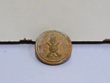 antico BOTTONE MILITARE