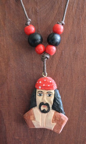 Collana cordino pirata - , in