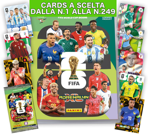 Panini adrenalyn fifa world - adrenalyn, xl