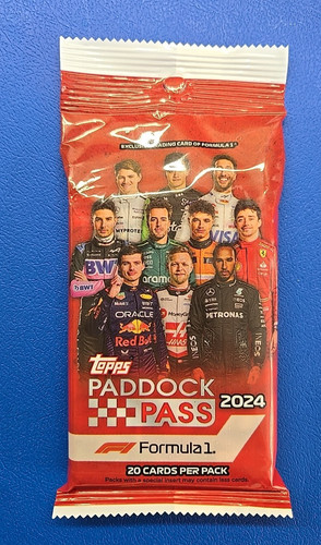 2024 topps paddock - 2024, f1