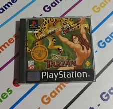 SONY PS1 DISNEY TARZAN PLAYSTATION 1 PAL ITALIANO COMPLETO COME NUOVO 
