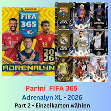 Panini FIFA 365 2026 Adrenalyn XL - Scegli le carte da TUTTE PARTE 2 - 25/26