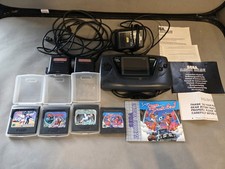 Sega Game Gear con x4 giochi
