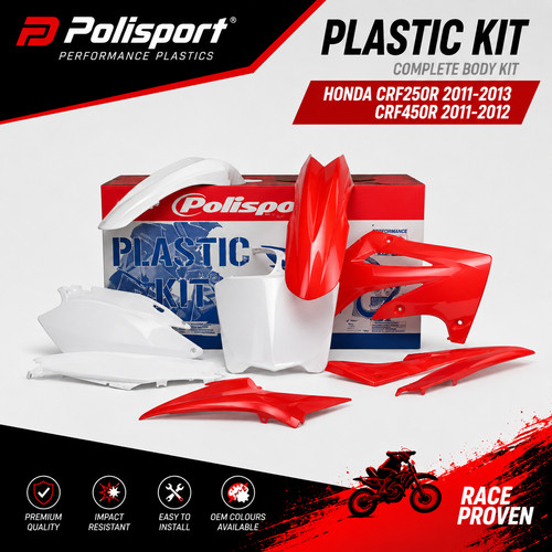 Honda crf250r polisport oem - crf250r,