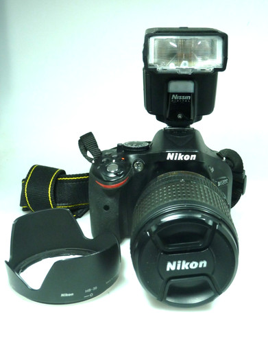 Nikon d5200 con - con, 18-105